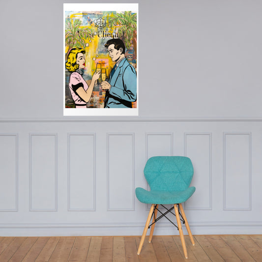 "Bubbles" Print 24x36in