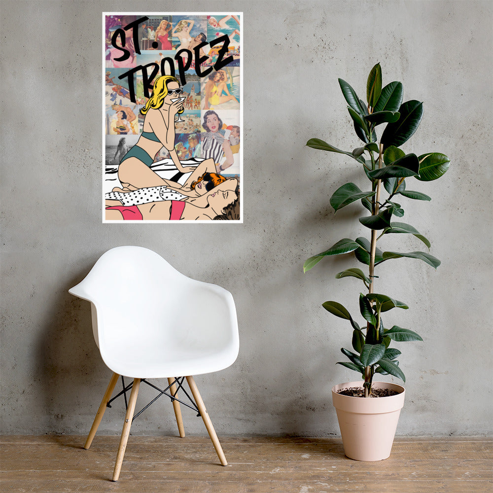 "St. Tropez" Print