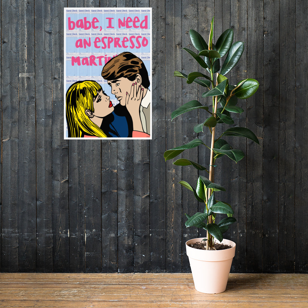 "Espresso Martini" Print