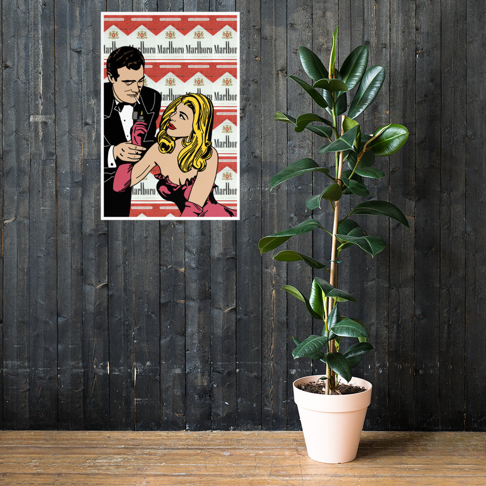 "Got A Light?" Print