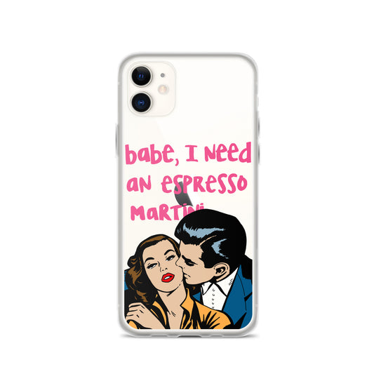 "Espresso Martini II" iPhone Case