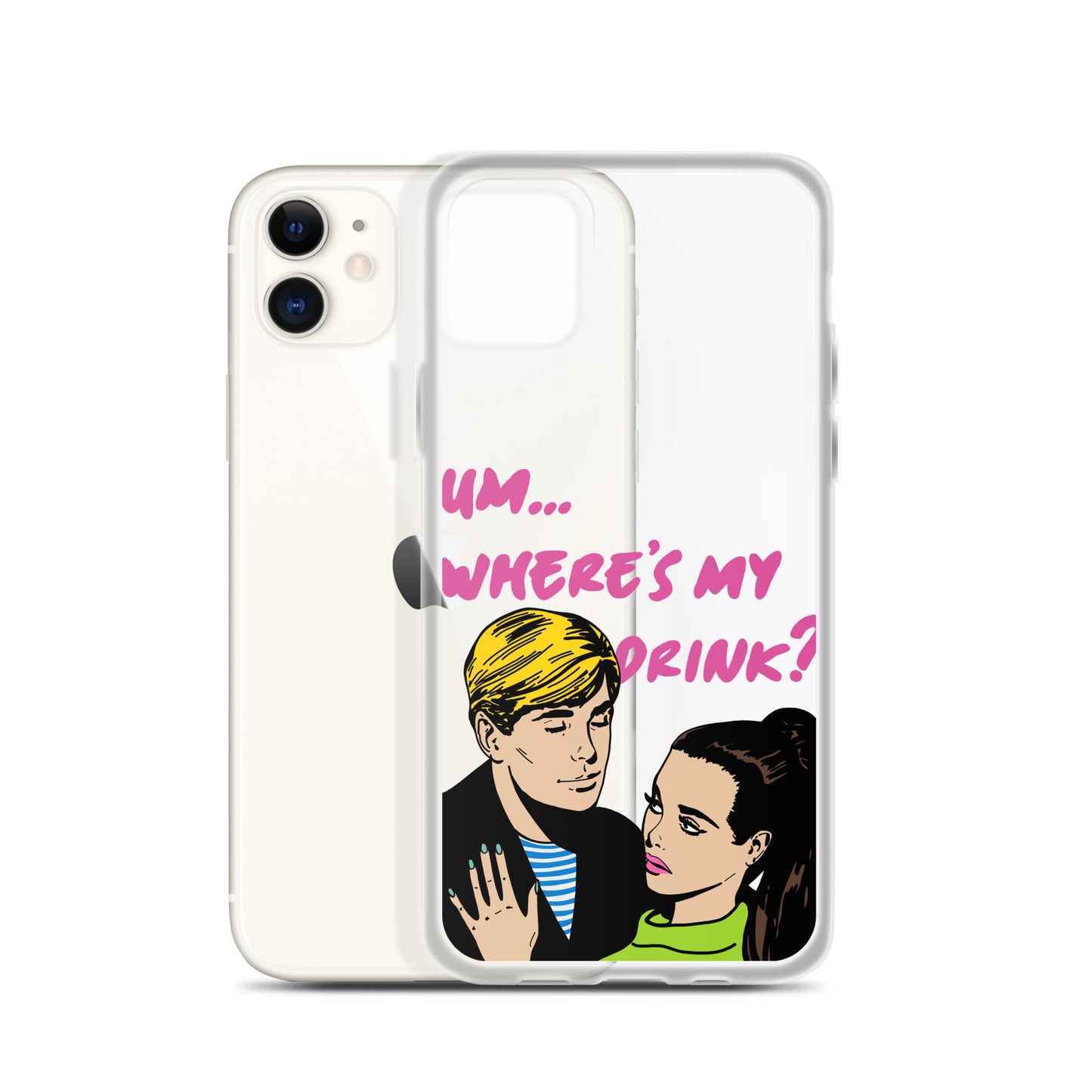 "Drink Please!" iPhone Case