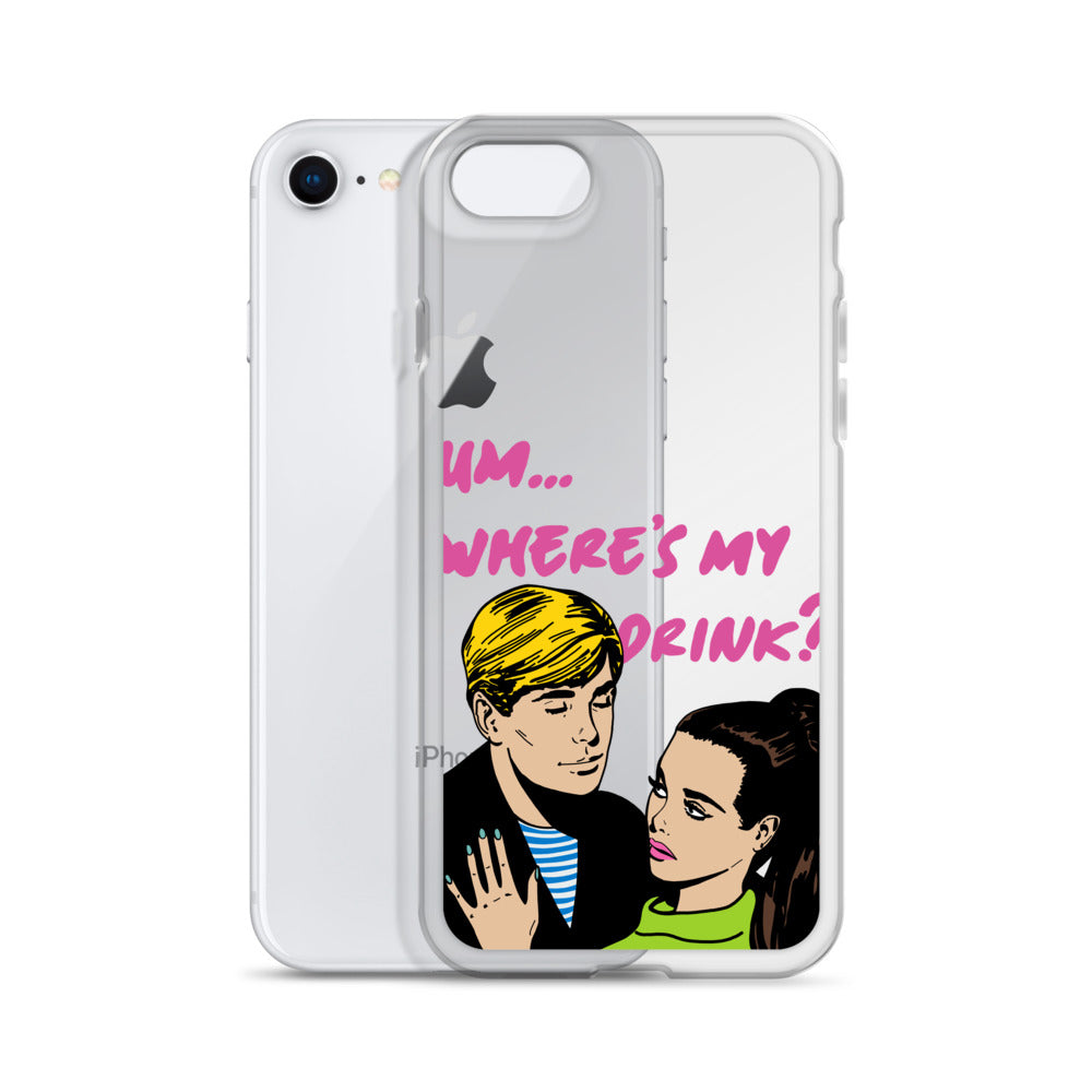 "Drink Please!" iPhone Case