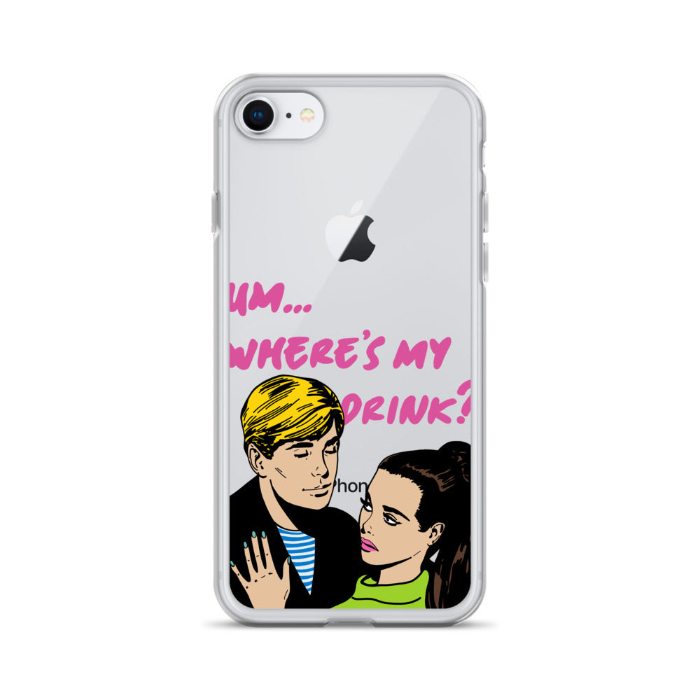 "Drink Please!" iPhone Case