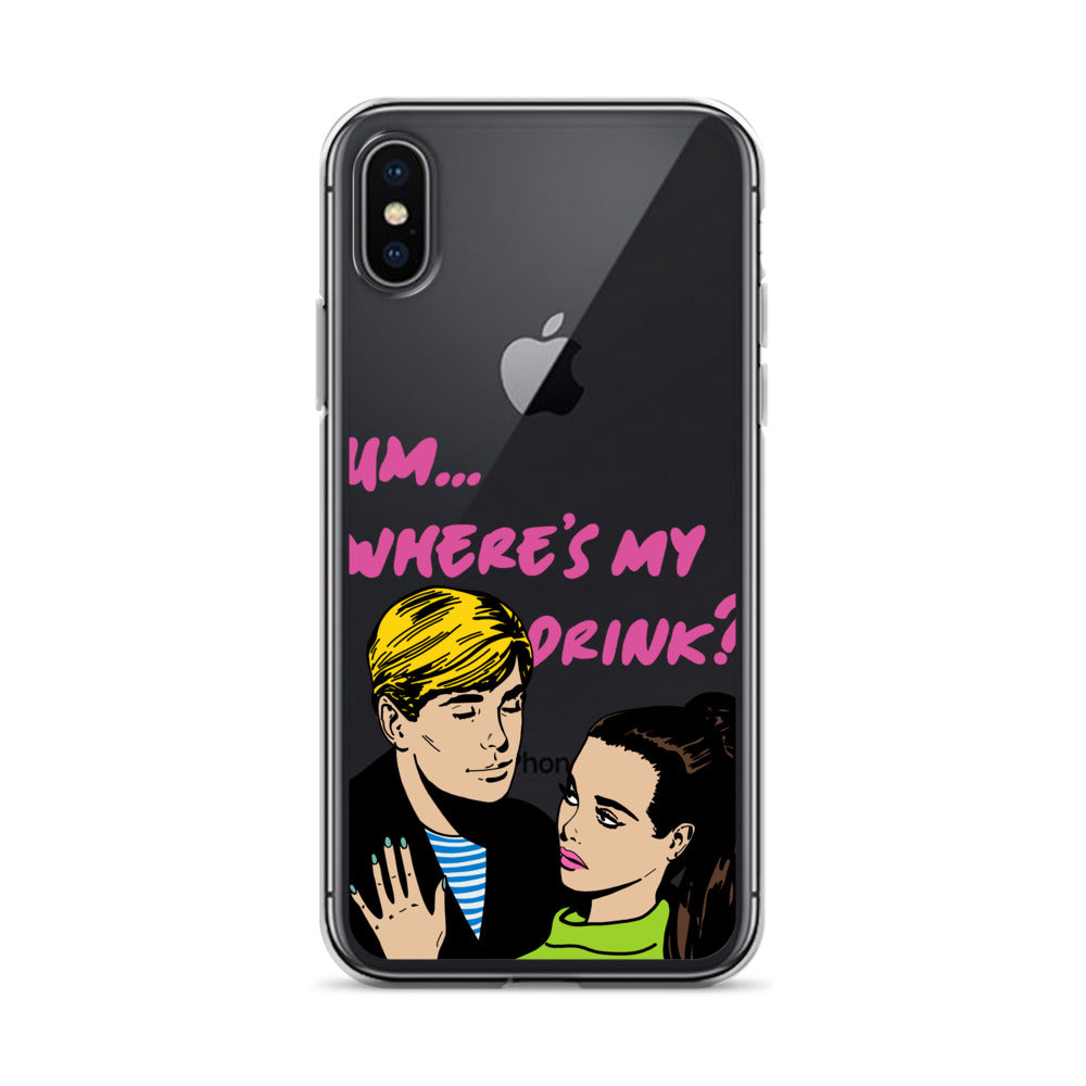 "Drink Please!" iPhone Case