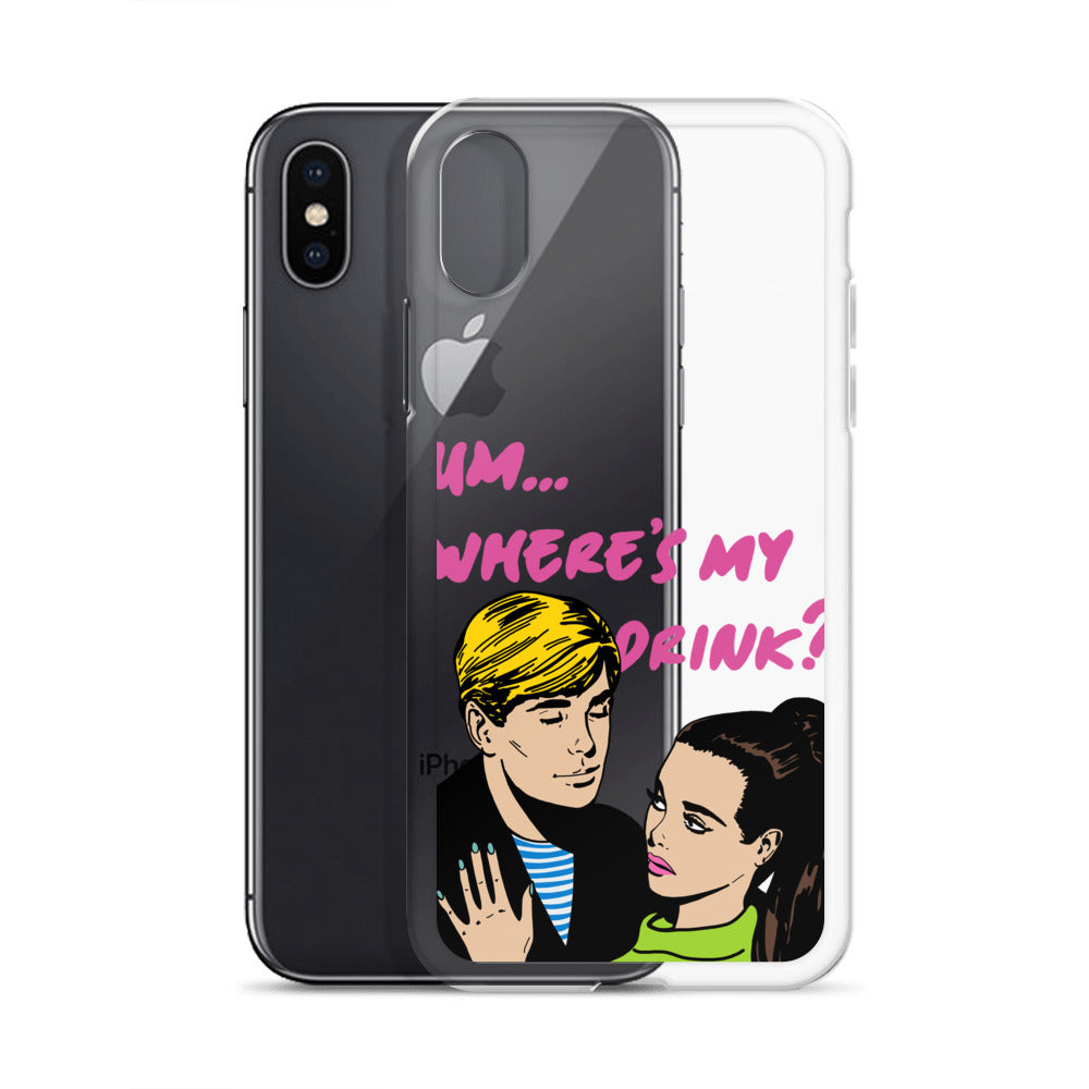 "Drink Please!" iPhone Case