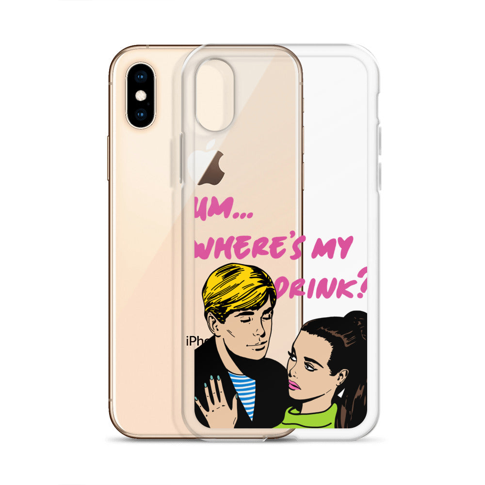 "Drink Please!" iPhone Case