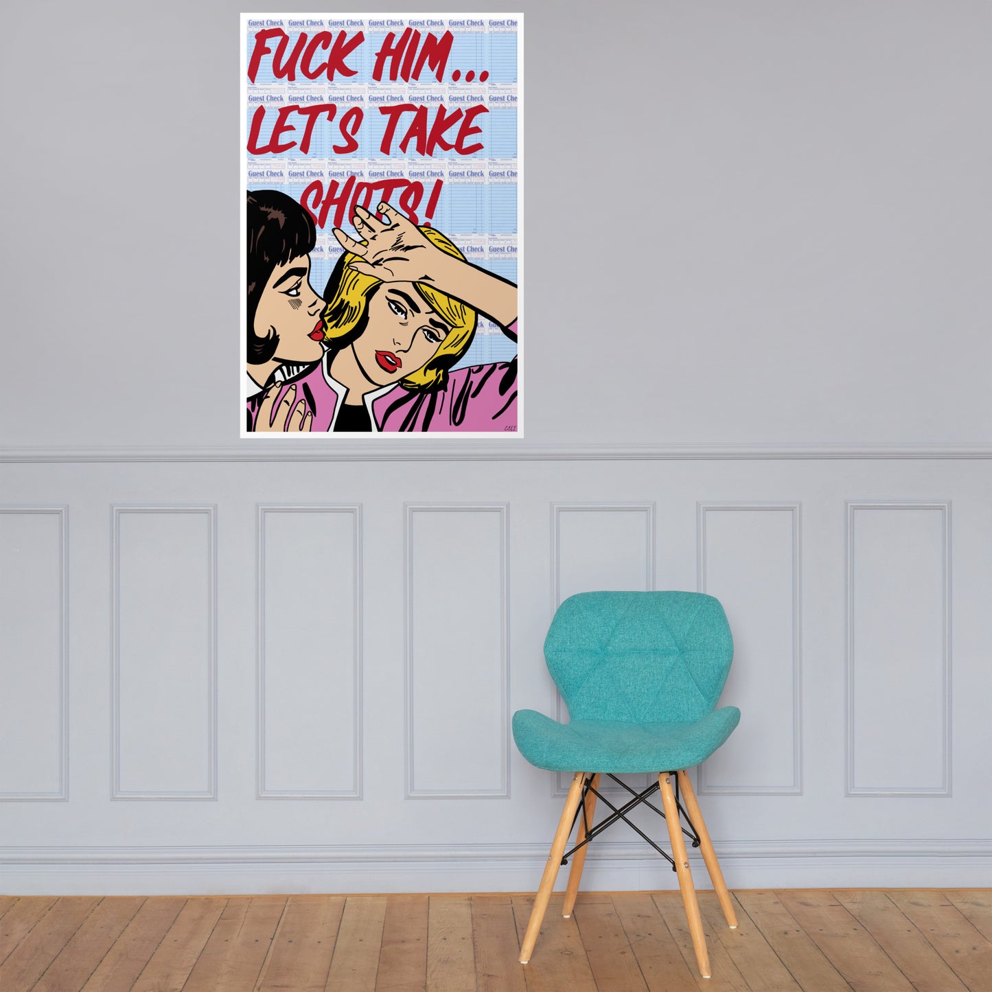 "Fuck Him" Print