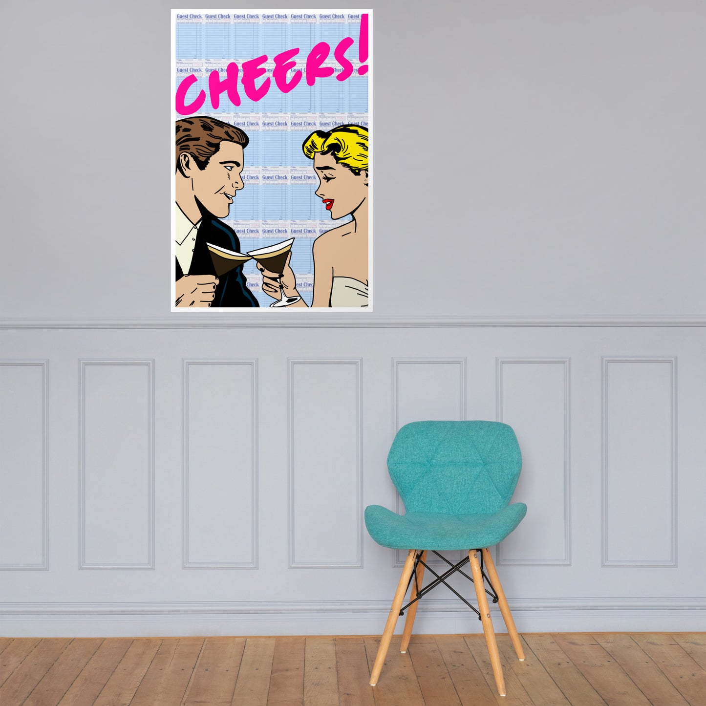 "Cheers!" Print